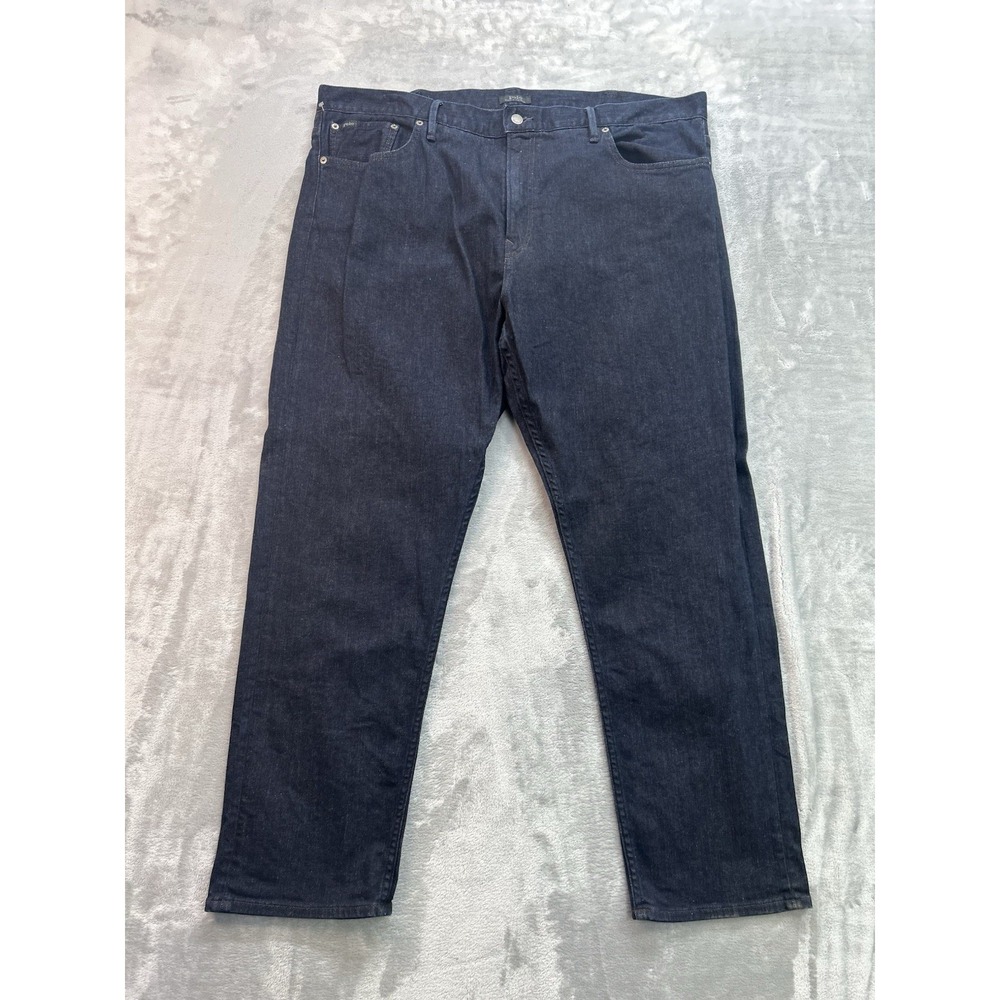 Polo Ralph Lauren Jeans Mens Sz 44Bx30 Dark Blue Straight Leg Western Cowboy Guy
